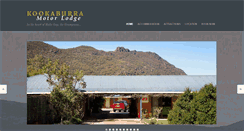 Desktop Screenshot of kookaburralodge.com.au